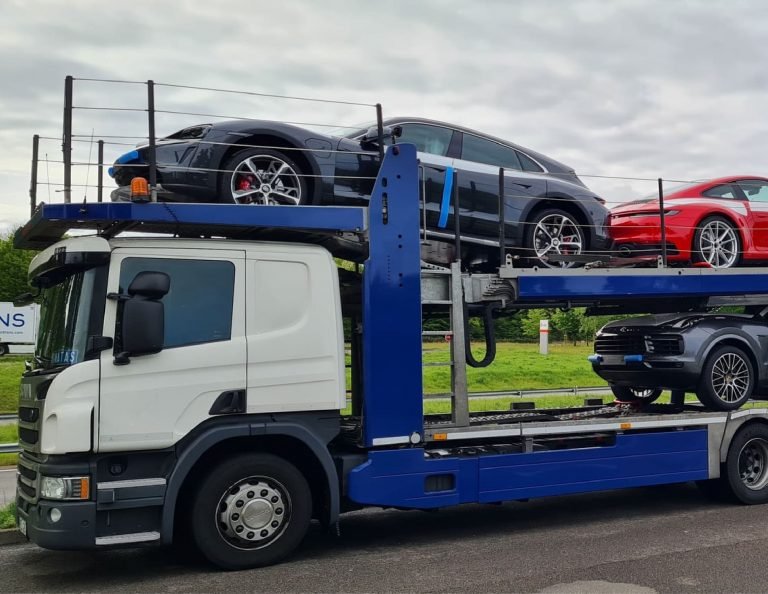 transporte de carros de luxo