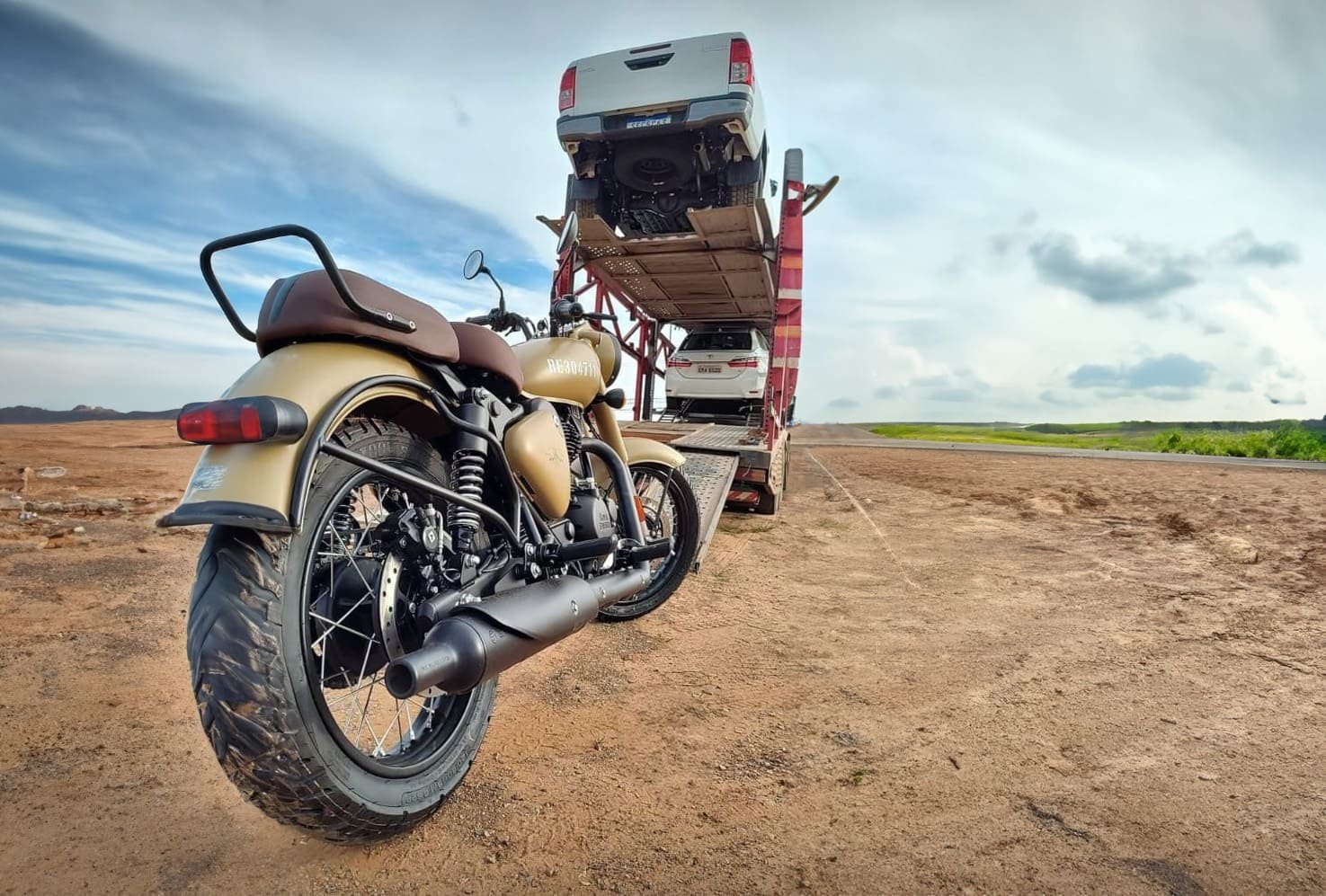 transporte de motos